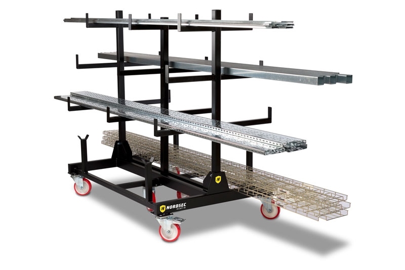 Nordsec PipeRack PR1 – Säker och effektiv förvaring av rör och material
