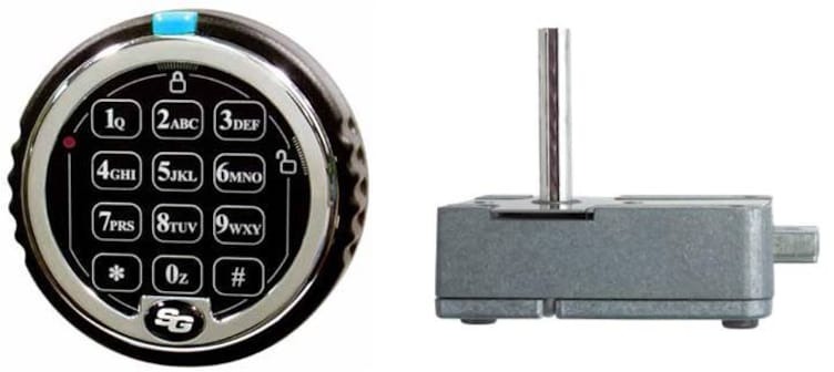 Kodlås S&G Titan Direct Drive 1+9 koder