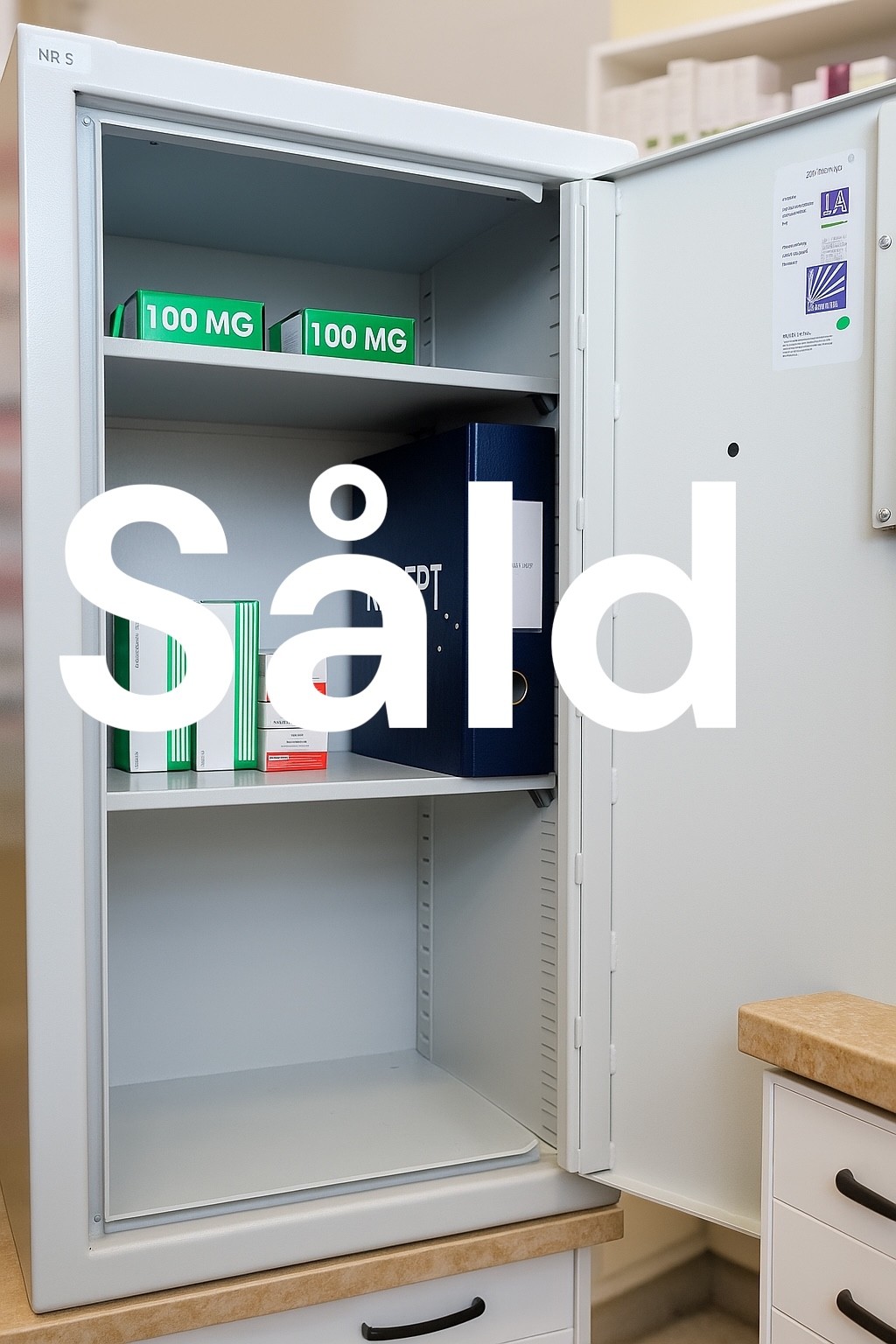 Säkerhetsskåp Kodlås SAF1000E-BEG2