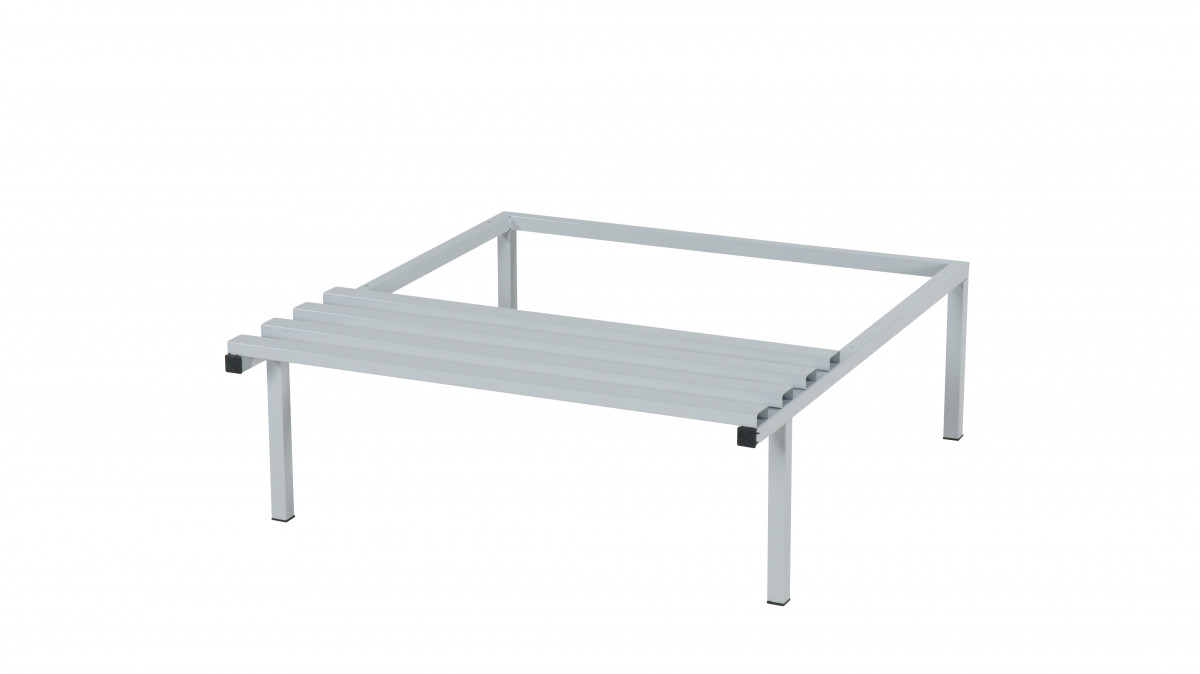 Bänk med ben till Z-Skåp, bredd 800 mm
