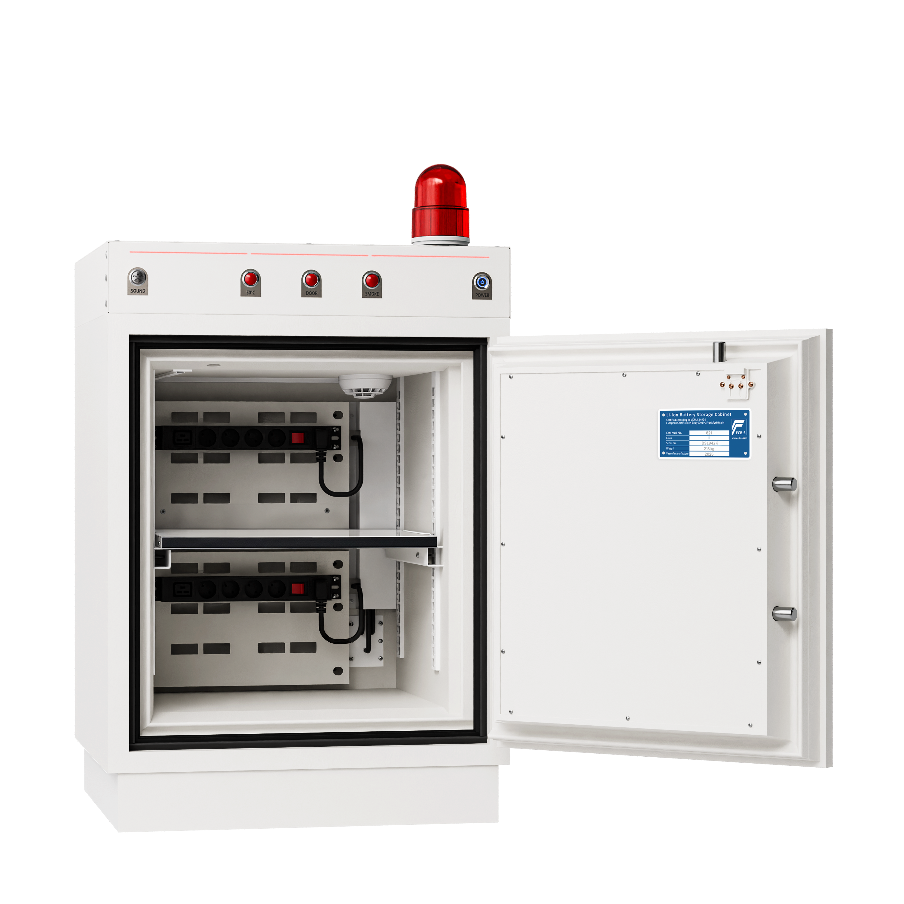 Li-Ion Batteriladdningsskåp 5,0 kWh BLS1942E