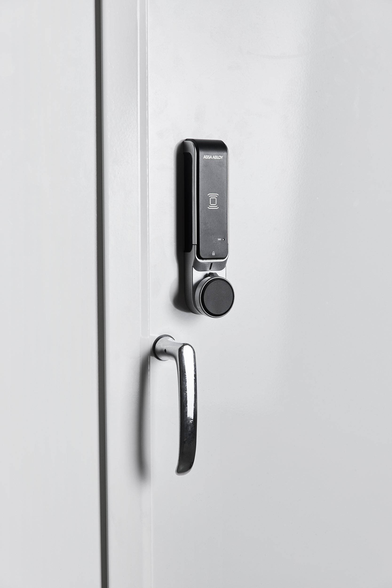 Elektroniskt skåpslås - RFID-kort (Monterat)