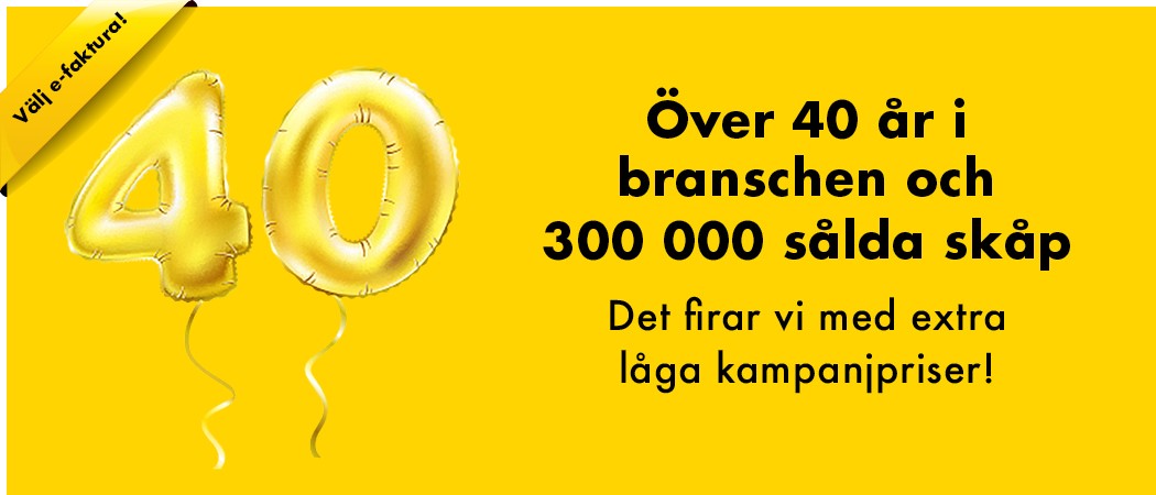 Över 40 års erfarenhet! Vi kan kassaskåp.