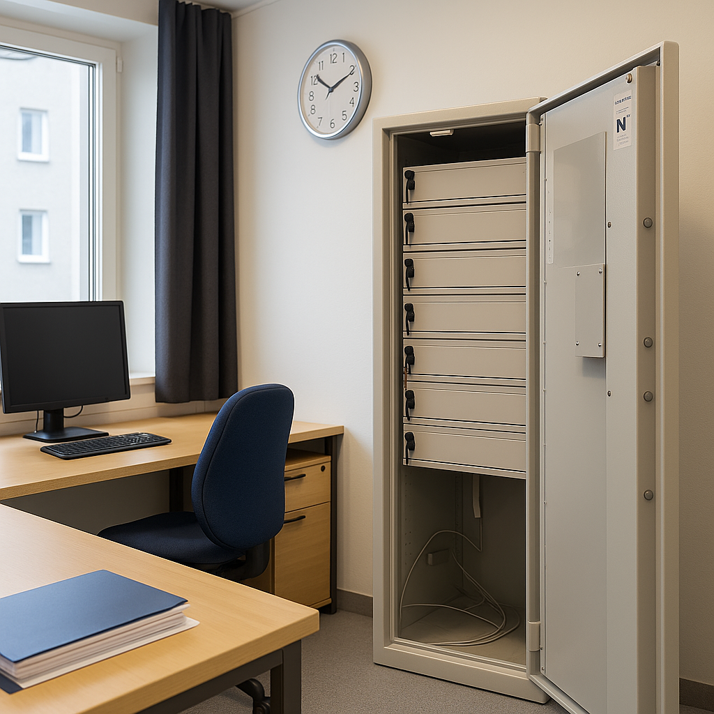 Säkerhetsskåp Kodlås SAF1600E-BEG