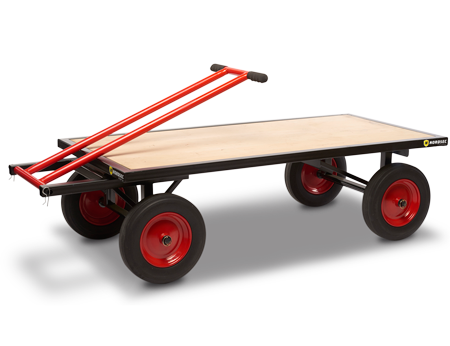 Förflytta enkelt tegel, gips- och skrivmaterial med plattforsmvagnen Lyft-1000.