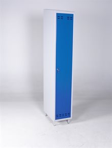 Klädskåp Blå/Grå SWED1 