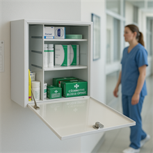 Medicinskåp Kodlås M375E - Frisk
