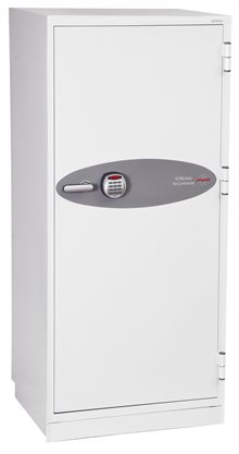 Kassaskåp med dubbelt brandskydd i toppklass (120P/60 min datamedia) DMS1902E