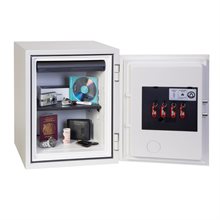 Kassaskåp med två brandskydd DMS73E