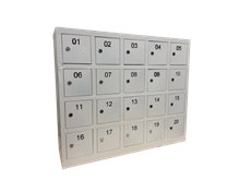 Mobilskåp för 20 telefoner Transportskada MOB20V