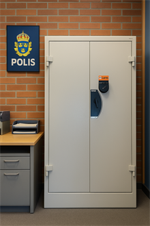 Säkerhetsskåp med dubbeldörrar S100E_HM-BEG