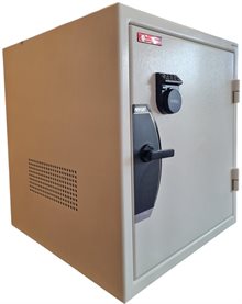 Serverskåp med Kodlås och fläktar SERVER84DE-BEG