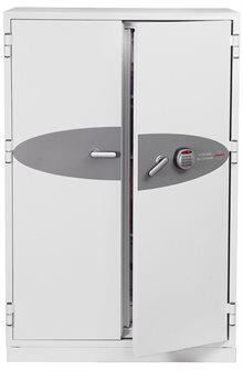 Kassaskåp med dubbelt brandskydd i toppklass (120P/60 min datamedia) DMS1903E