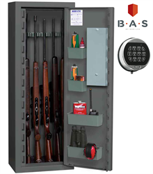 Vapenskåp Kodlås HL6 BAS